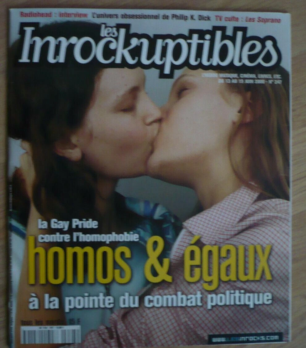 LES INROCKUPTIBLES N° 247  - du 13 au 19 juin 2000 -   Homos & Égaux, La Gay Pri